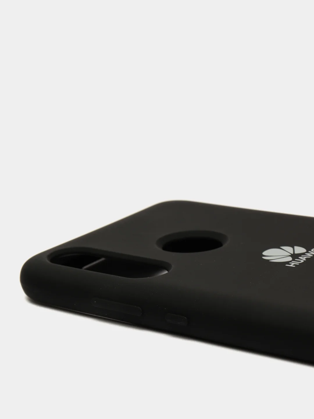 Черный защитный силиконовый чехол Silicone Cover HUAWEI P30 LITE