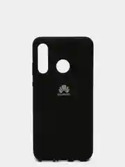 Черный защитный силиконовый чехол Silicone Cover HUAWEI P30 LITE