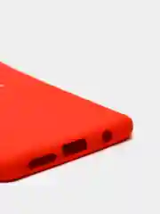 Красный защитный силиконовый чехол Silikone Cover для Samsung S10 PLUS