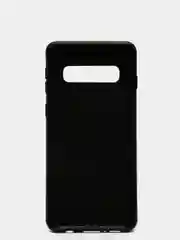 Черный защитный силиконовый чехол Silikone Cover для Samsung S10