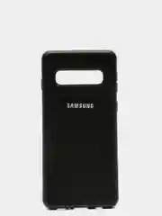 Черный защитный силиконовый чехол Silikone Cover для Samsung S10