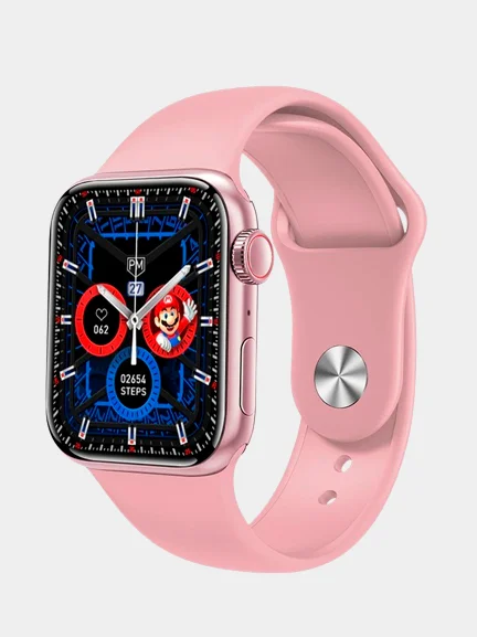 Розовый умные часы Smart Watch M36 Plus, 45 mm