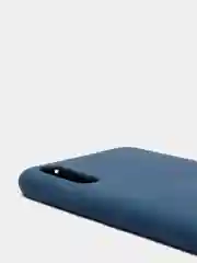 Темно-синий защитный пластиковый чехол для Samsung A10