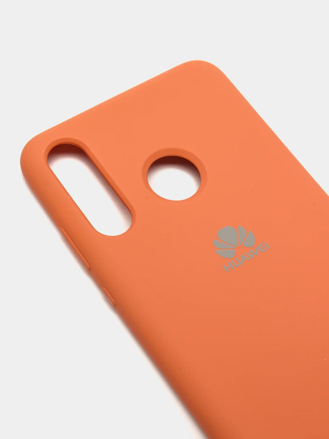 Коралловый меланж защитный силиконовый чехол Silicone Cover HUAWEI P30 LITE