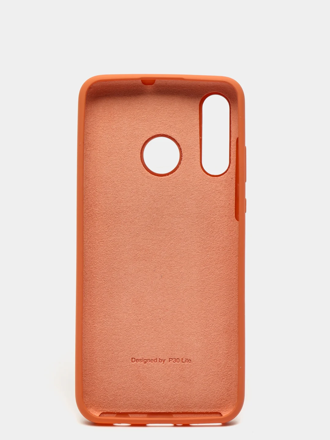 Коралловый меланж защитный силиконовый чехол Silicone Cover HUAWEI P30 LITE
