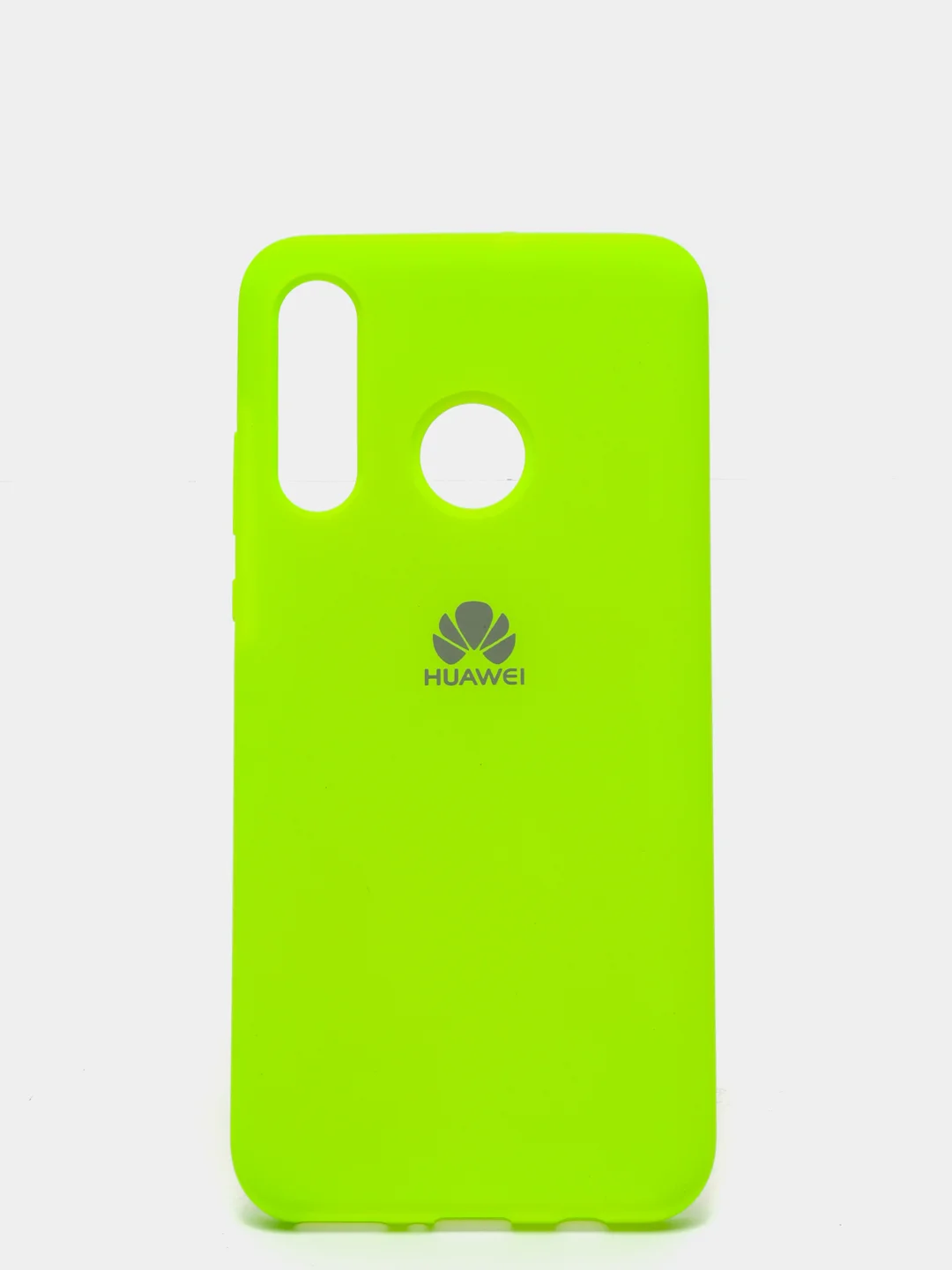 Салатовый защитный силиконовый чехол Silicone Cover HUAWEI P30 LITE