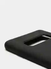 Черный защитный силиконовый чехол Silikone Cover для Samsung S10 PLUS
