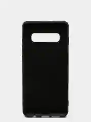 Черный защитный силиконовый чехол Silikone Cover для Samsung S10 PLUS