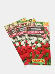 Семена  Маргаритка  многолетняя  Суперпомпон смесь сортов набор 1, 3, 5 уп
