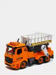 Спецтехника-конструктор Funky Toys, подъемник фрикционный свет звук 1:12 28,5см FT61166