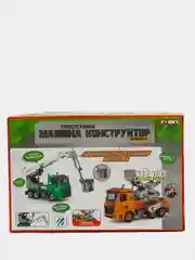 Спецтехника-конструктор Funky Toys, подъемник фрикционный свет звук 1:12 28,5см FT61166
