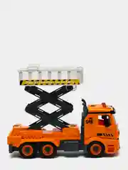 Спецтехника-конструктор Funky Toys, подъемник фрикционный свет звук 1:12 28,5см FT61166