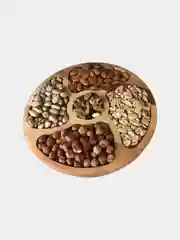 Медный менажница деревянная, 6 видов