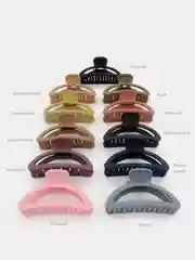 Краб для волос каучуковый, 10 см, 12 цветов