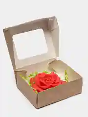 Розовый медовое мыло ручной работы "Роза"