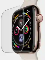 Защитное 3D стекло для Apple Watch 38/40/42/44 мм. (полная проклейка)с Уф лампой