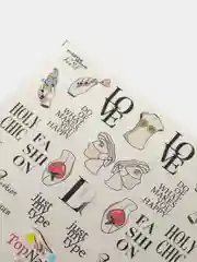 Слайдер/Top Nails/(водные наклейки) для дизайна ногтей. На любой фон