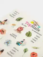 Слайдер/Top Nails/(водные наклейки) для дизайна ногтей. На любой фон