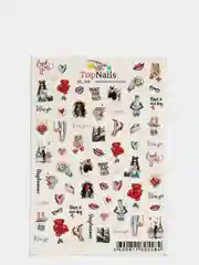 Слайдер/Top Nails/(водные наклейки) для дизайна ногтей. На любой фон