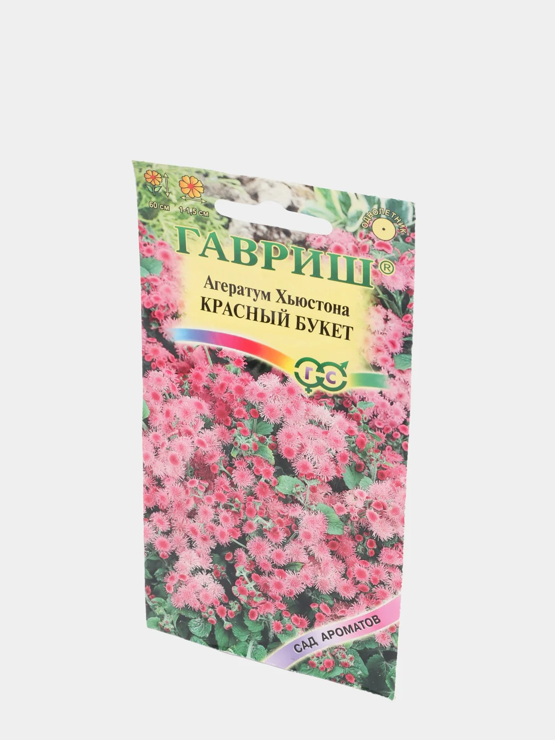 Семена Агератум Хьюстона "Красный букет"