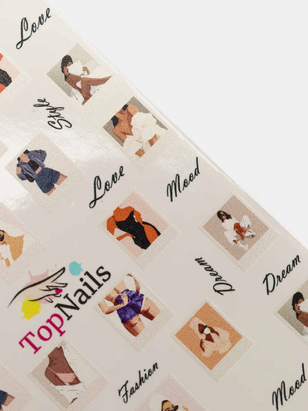 Слайдер Top Nails для дизайна ногтей, водный