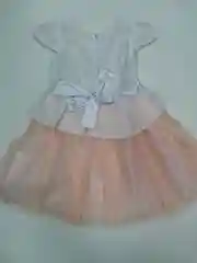 Нарядное платье, цвет персиковый