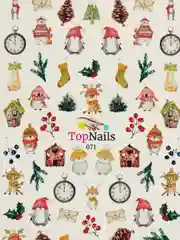 Слайдер Top Nails для дизайна ногтей, водный