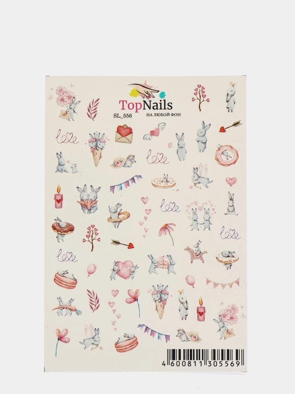 Слайдер/Top Nails/(водные наклейки) для дизайна ногтей. На любой фон