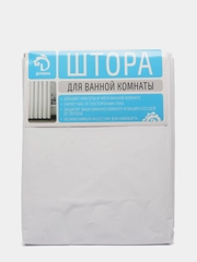 Штора для ванной комнаты Доляна Классика, 180х180 см, EVA, цвет белый