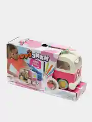 Игровой набор Фуззики Домик на колесах розового цвета FF005A