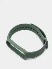Лесной зеленый фирменный ремешок для браслета Xiaomi Mi Band 5 / 6 силиконовый ми бэнд