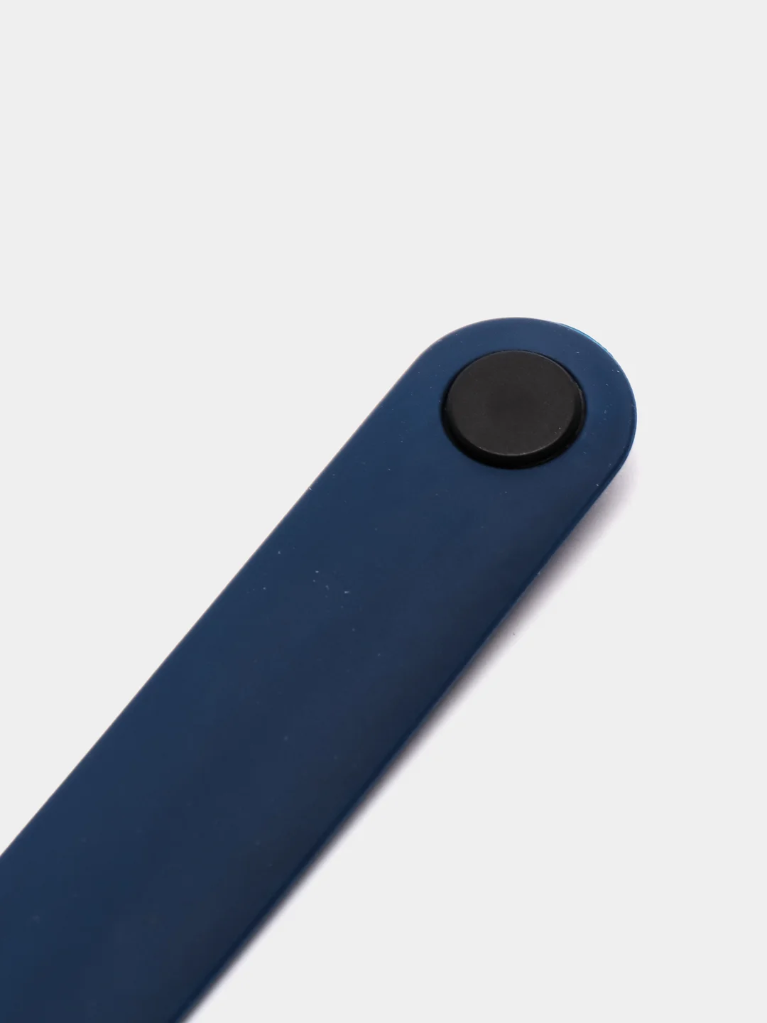 Темно-синий фирменный ремешок для браслета Xiaomi Mi Band 5 / 6 силиконовый ми бэнд