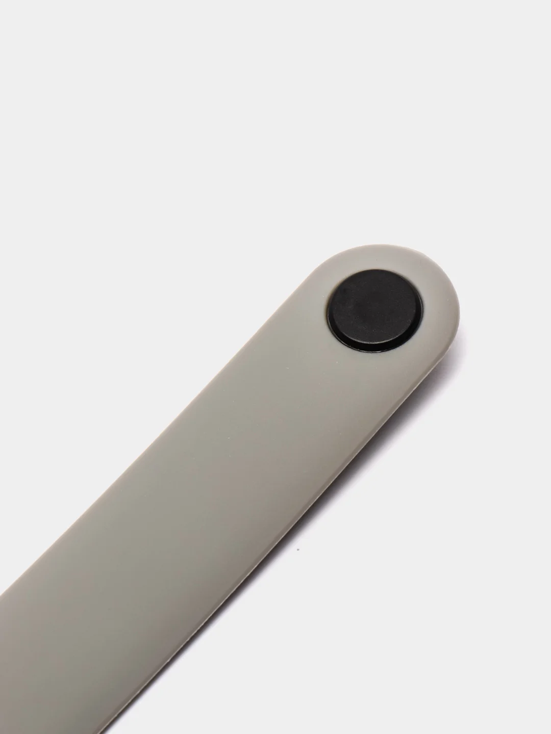 Серый фирменный ремешок для браслета Xiaomi Mi Band 5 / 6 силиконовый ми бэнд