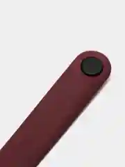 Багровый фирменный ремешок для браслета Xiaomi Mi Band 5 / 6 силиконовый ми бэнд