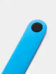 Синий фирменный ремешок для браслета Xiaomi Mi Band 5 / 6 силиконовый ми бэнд