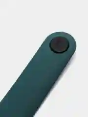 Зеленый фирменный ремешок для браслета Xiaomi Mi Band 5 / 6 силиконовый ми бэнд