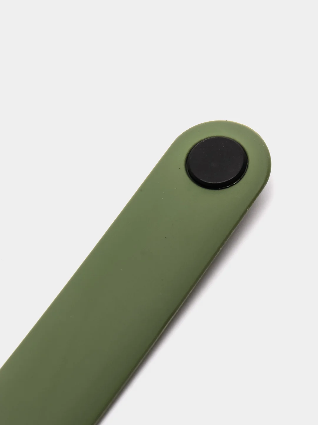 Зелёный хаки фирменный ремешок для браслета Xiaomi Mi Band 5 / 6 силиконовый ми бэнд