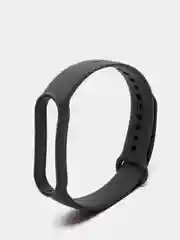 Угольный фирменный ремешок для браслета Xiaomi Mi Band 5 / 6 силиконовый ми бэнд