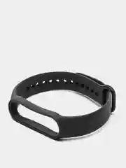 Угольный фирменный ремешок для браслета Xiaomi Mi Band 5 / 6 силиконовый ми бэнд