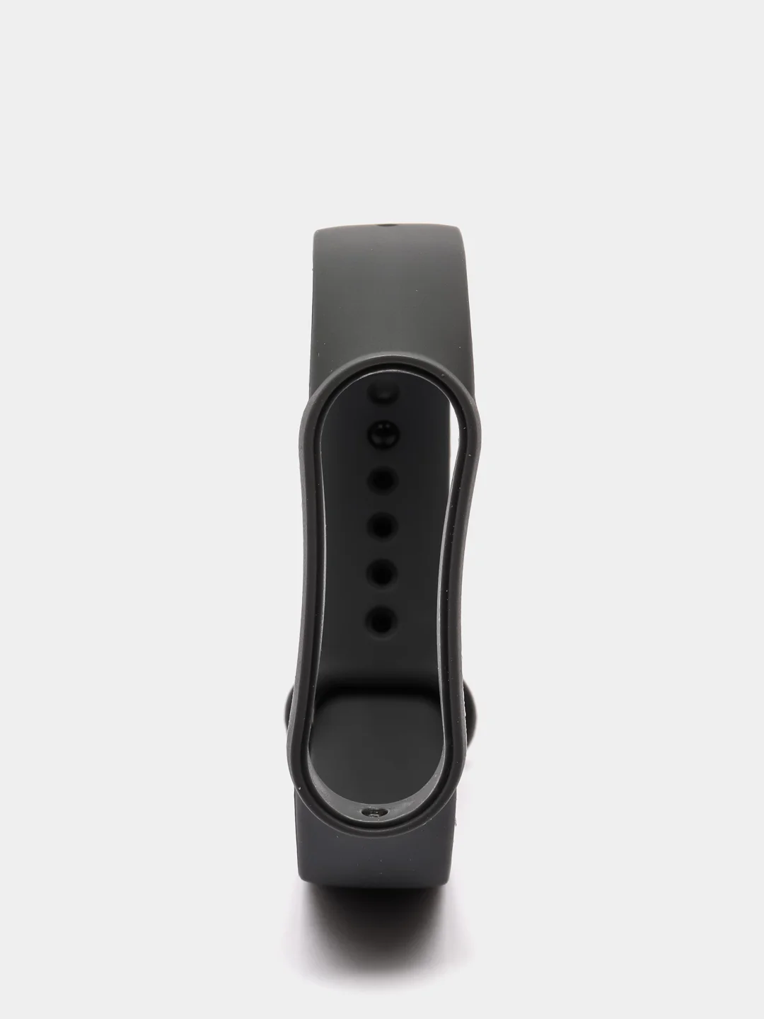Угольный фирменный ремешок для браслета Xiaomi Mi Band 5 / 6 силиконовый ми бэнд