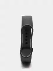 Угольный фирменный ремешок для браслета Xiaomi Mi Band 5 / 6 силиконовый ми бэнд