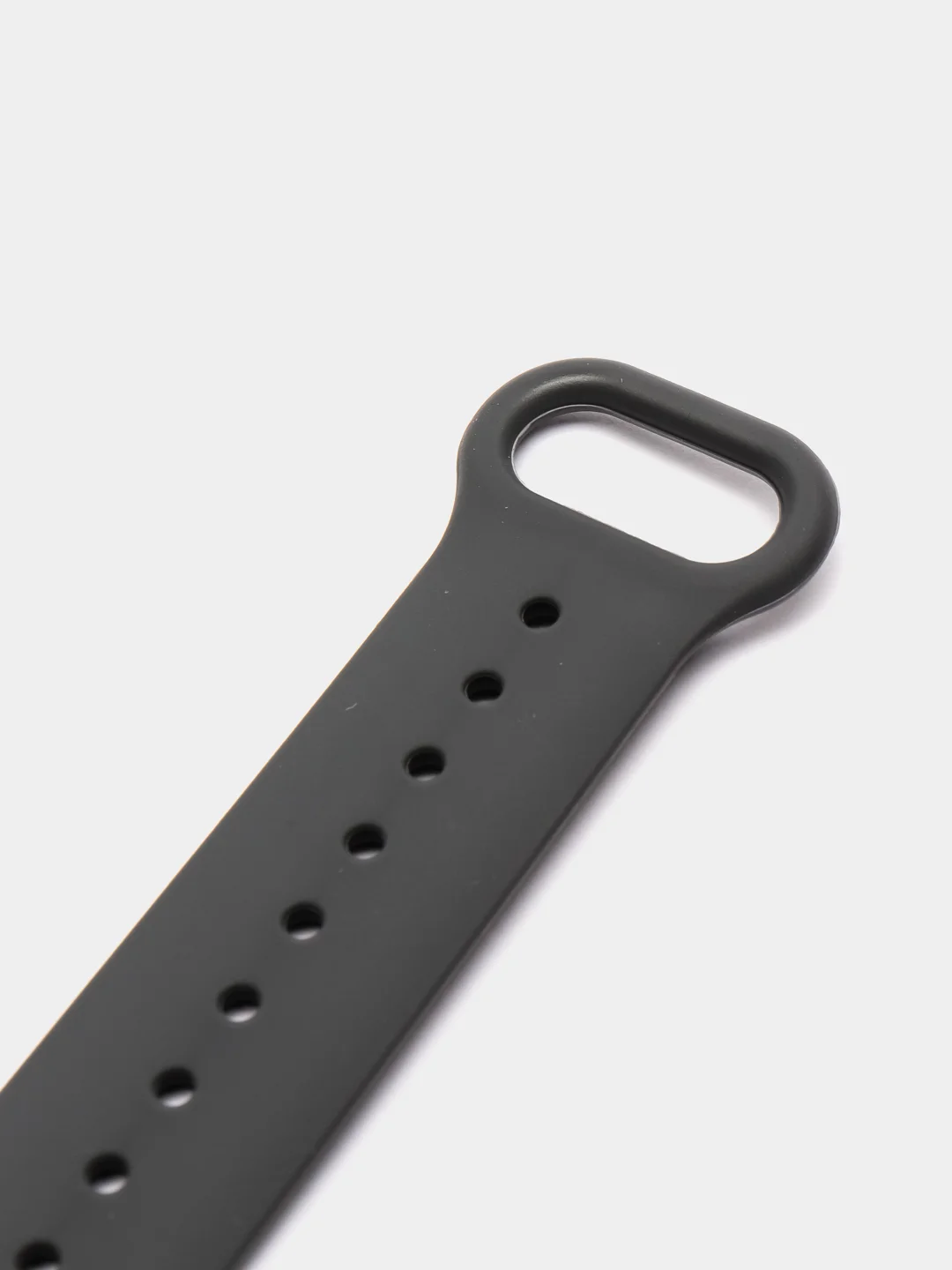Угольный фирменный ремешок для браслета Xiaomi Mi Band 5 / 6 силиконовый ми бэнд