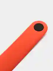 Оранжевый фирменный ремешок для браслета Xiaomi Mi Band 5 / 6 силиконовый ми бэнд