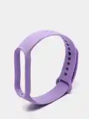 Лавандовый фирменный ремешок для браслета Xiaomi Mi Band 5 / 6 силиконовый ми бэнд