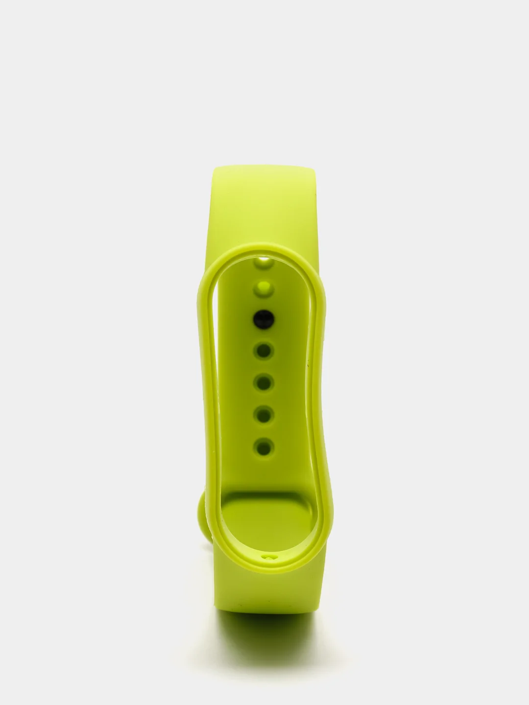 Лайм фирменный ремешок для браслета Xiaomi Mi Band 5 / 6 силиконовый ми бэнд