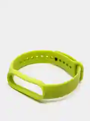 Лайм фирменный ремешок для браслета Xiaomi Mi Band 5 / 6 силиконовый ми бэнд