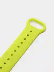 Лайм фирменный ремешок для браслета Xiaomi Mi Band 5 / 6 силиконовый ми бэнд