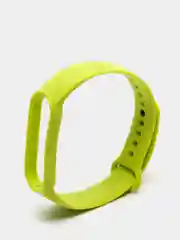 Лайм фирменный ремешок для браслета Xiaomi Mi Band 5 / 6 силиконовый ми бэнд