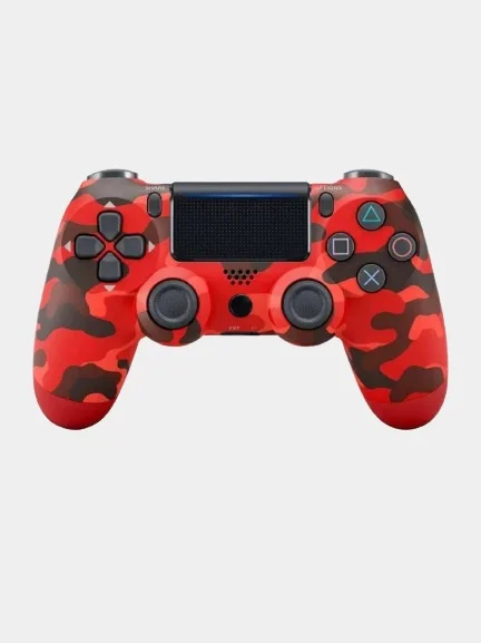 Багровый беспроводной геймпад для PS4, PC, телефона