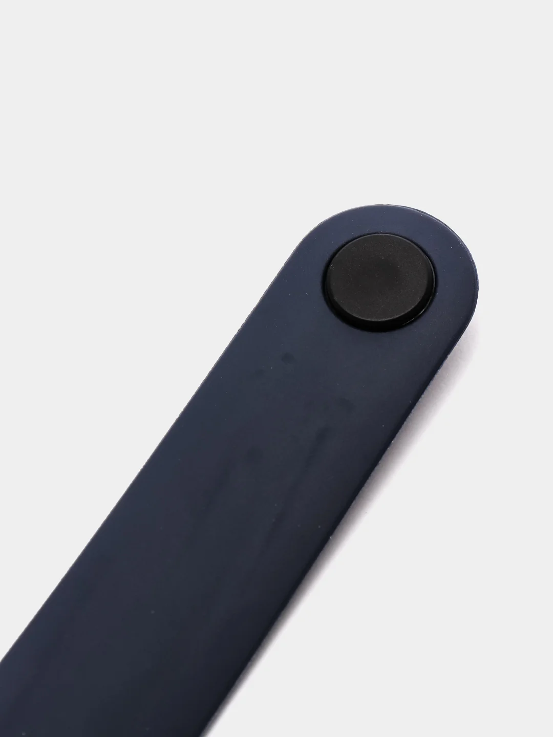 Синий меланж фирменный ремешок для браслета Xiaomi Mi Band 5 / 6 силиконовый ми бэнд
